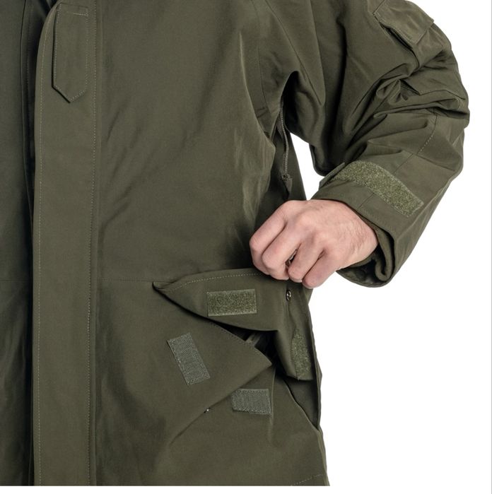 Куртка військова тепла  Mil-Tec  Wet Weather з підкладкою - Olive