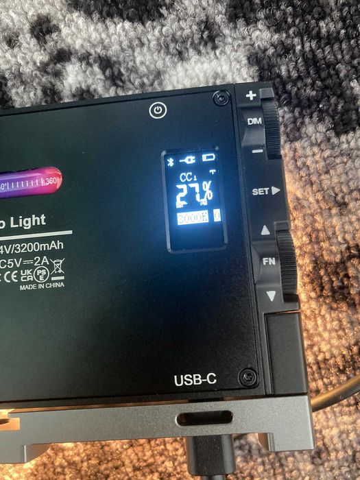 Pixel G1S RGB LED Відеосвітло 12W