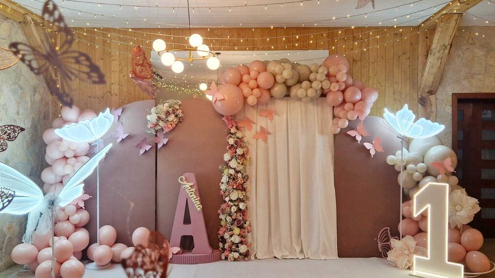 Ścianki dekoracyjne! Wynajem cyfr LED