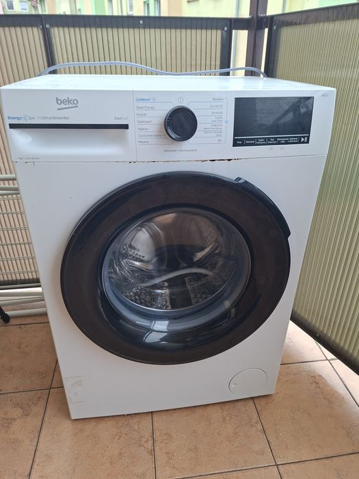 Pralka Beko uszkodzony bęben