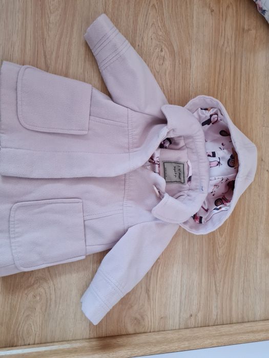 Płaszczyk dla księżniczki next 6-9m