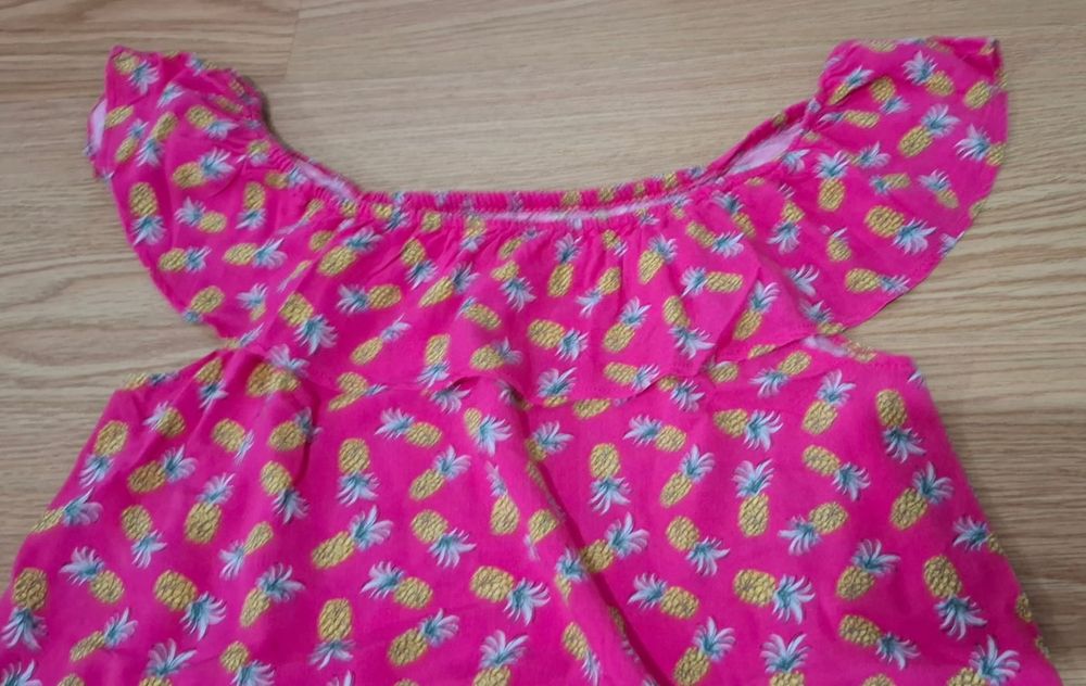T-Shirt Estampado Ananás: Tam 12-13 Anos