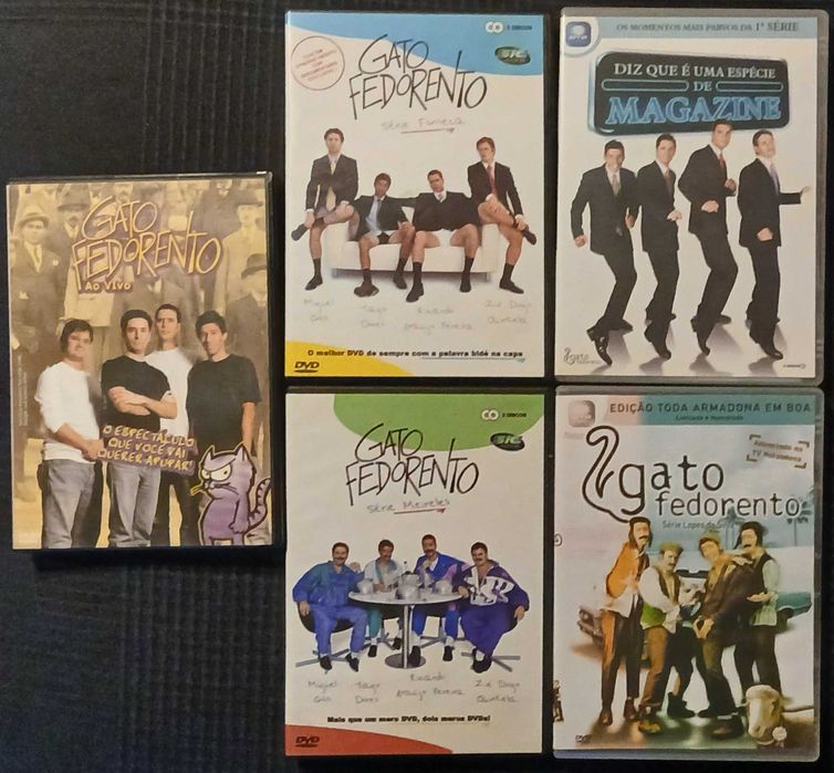 Gato Fedorento (5 DVDS)