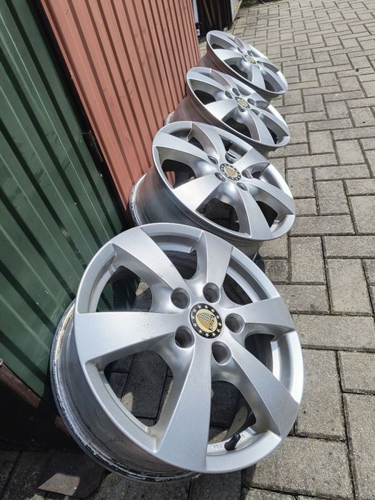 Perłowe Alufelgi Ronal Platin made in Germany 5x114.3 r16 et40 nissan Qashqai