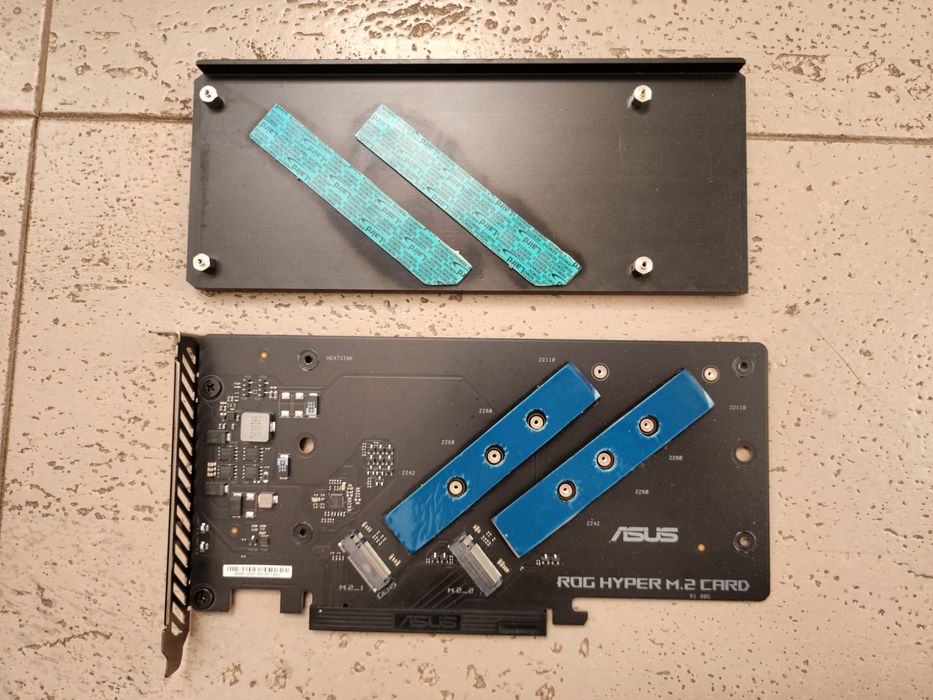 Карта-Расширитель M2 Asus Hyper от Z790 Hero