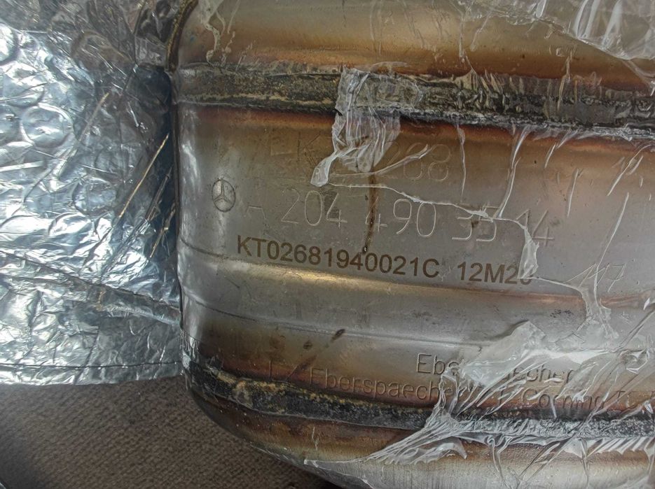Tubo escape/Catalisador Mercedes C class W204