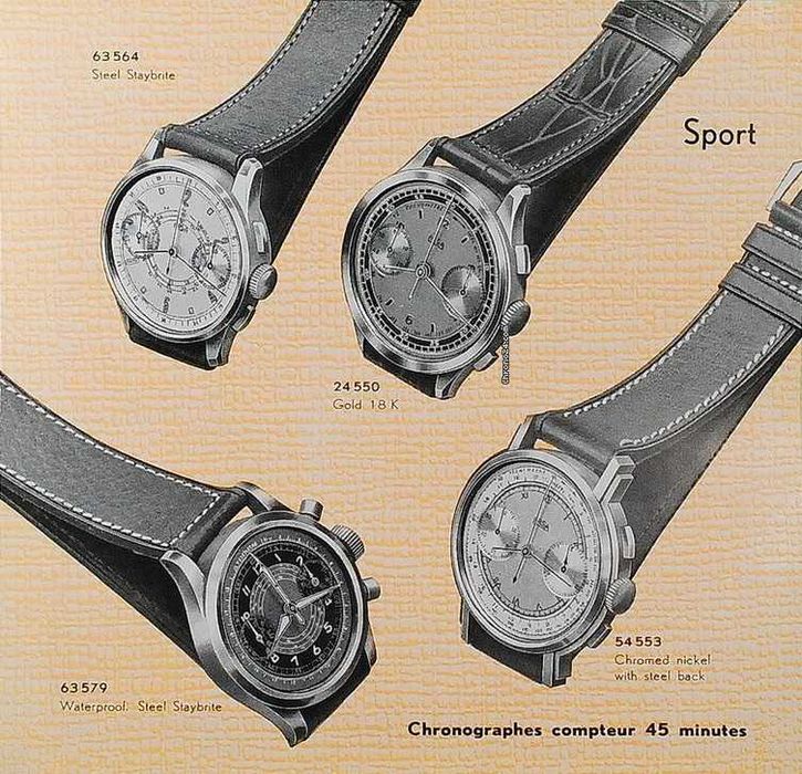 ARSA Cronógrafo ouro 18K cal. Valjoux 23