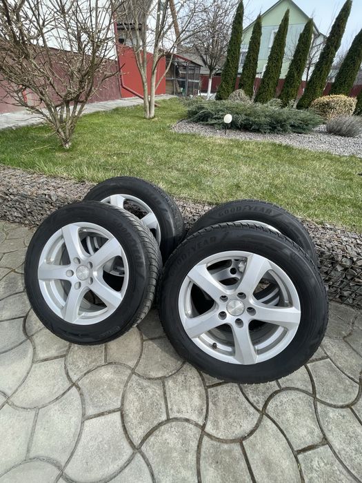 Диски R16 5/112 титани легкосплавні audi skoda volkswagen