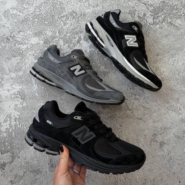Кросівки New Balance 2002r black, grey, total black 41-46