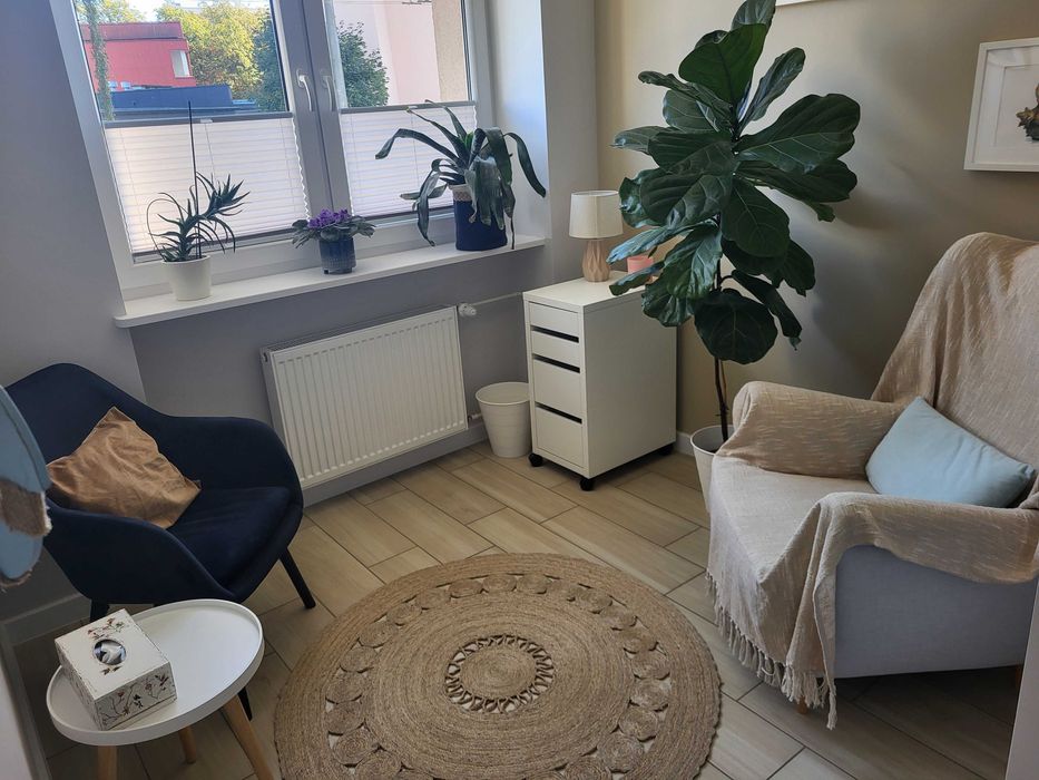 Gabinet do wynajęcia dla psychoterapeuty, psychologa -  ul. Warszawska