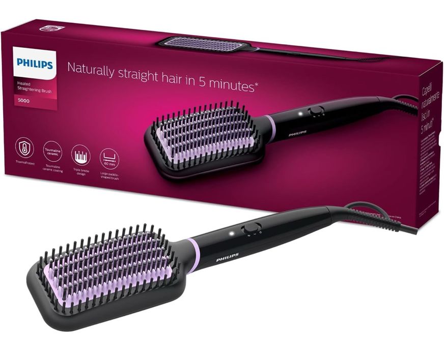 Escova de alisar Philips