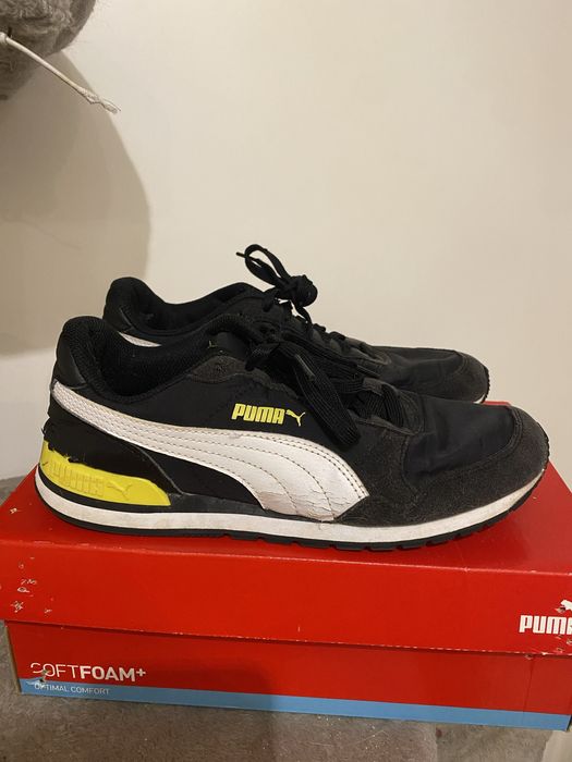 Czarno żółte buty Puma