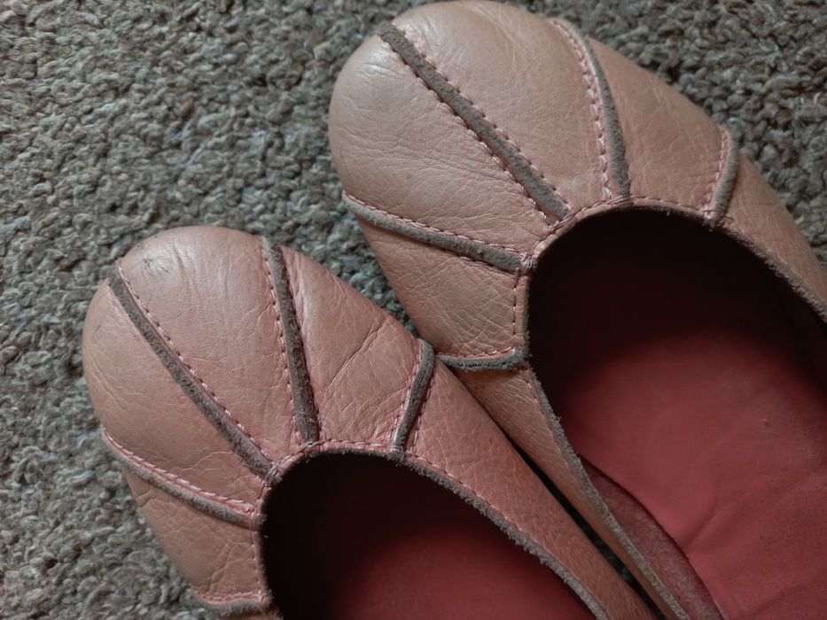 Балетки, туфли летние Clarks