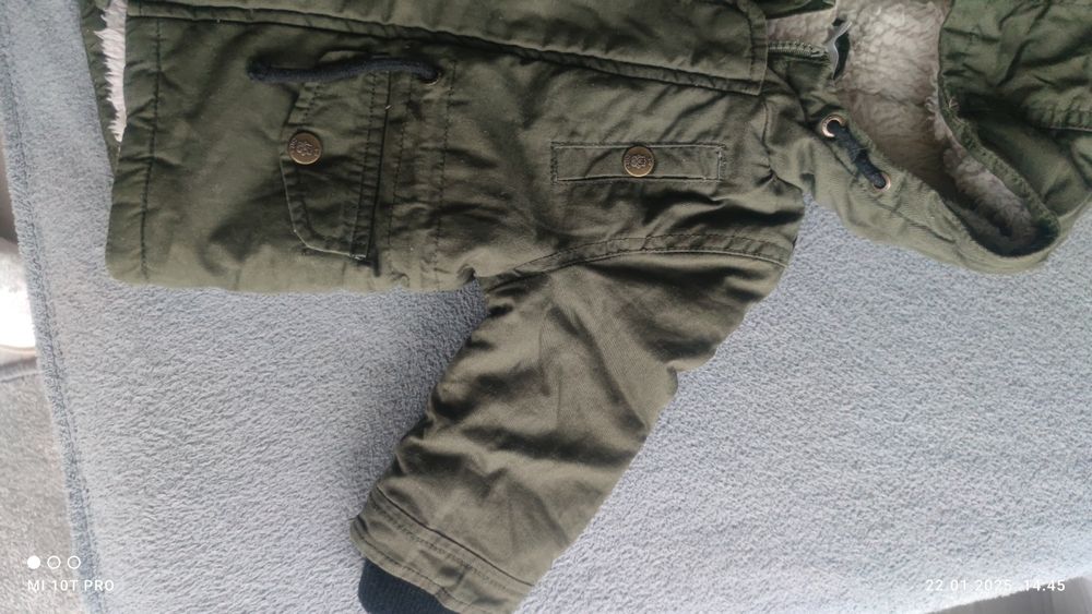 Kurtka parka dla chłopca