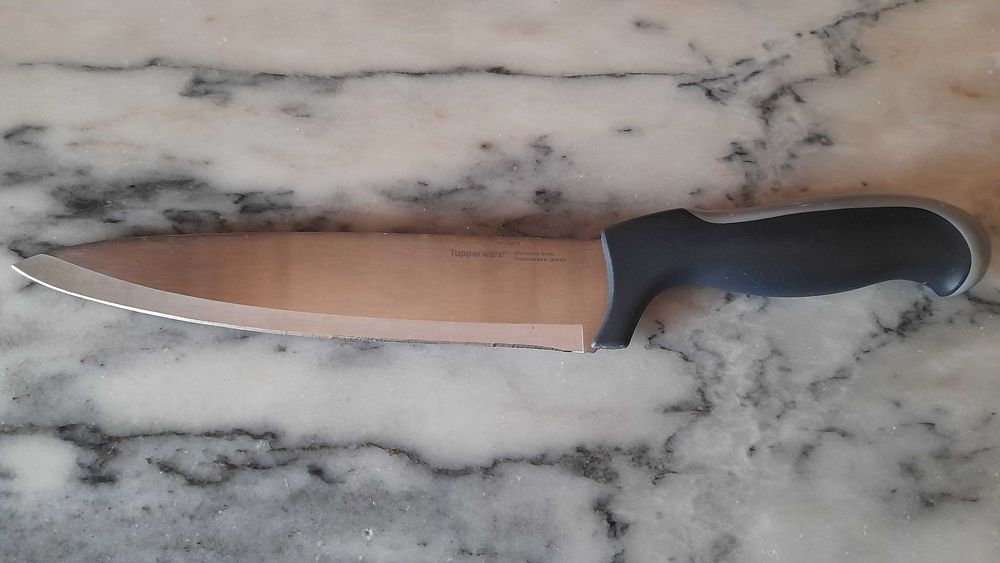 Faca Chef de cozinha em aço inoxidavel