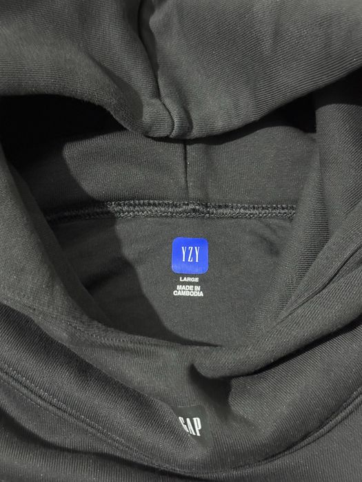 Bluza baggy Yeezy Gap Engineered by Balenciaga Hoodie L 40