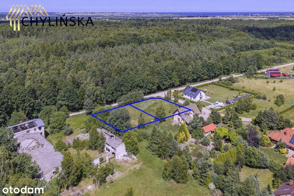 Działki w sąsiedztwie lasu i drogi, Brudzewo!