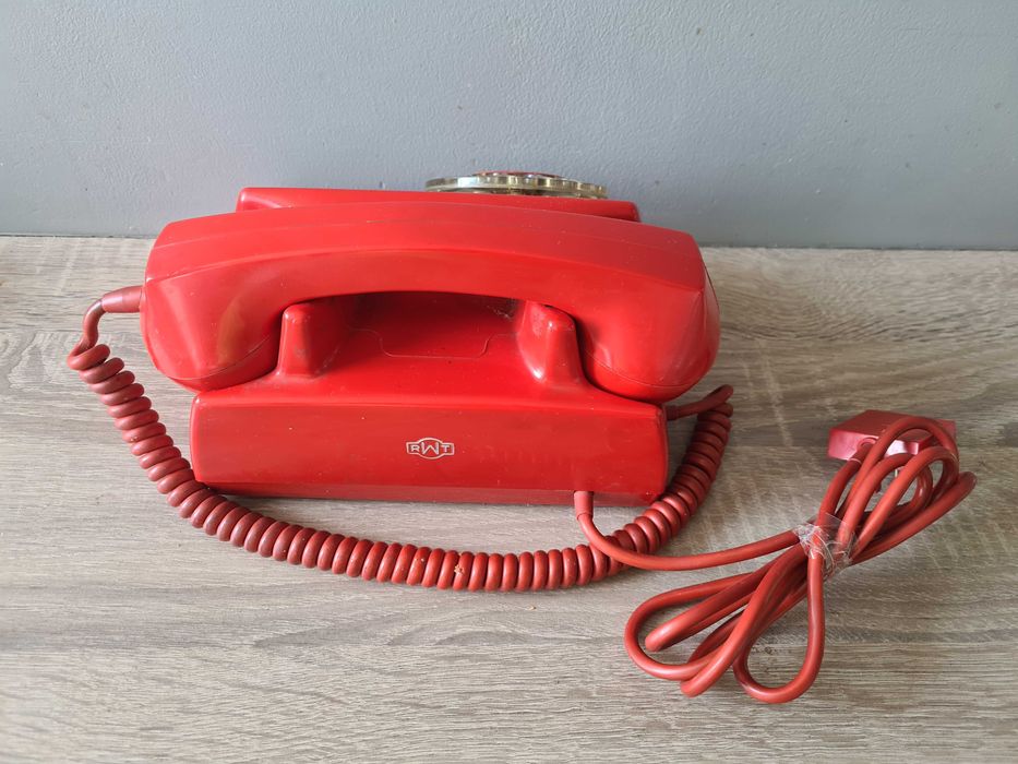 Telefon stacjonarny na tarczę Aster 72 RWT Prl