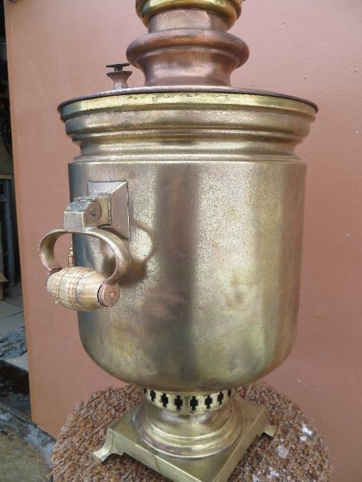 14 отдельных медалей! Самовар времён Николая II. конец 19 начало 20 в.