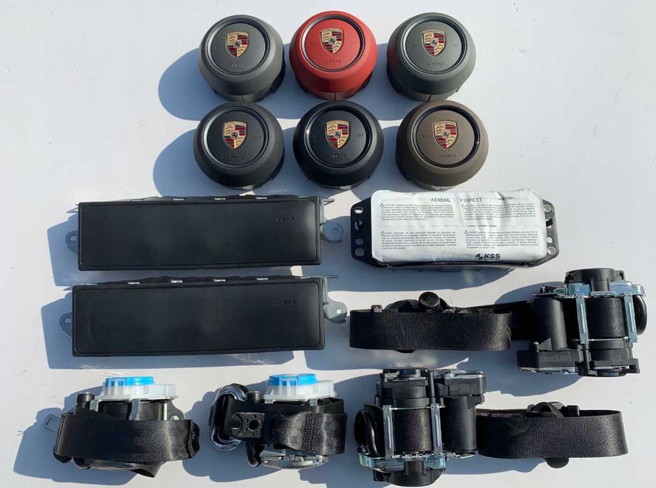 Подушки безопасности в руль Porsche Cayenne, Macan, Panamera 971, 911 992