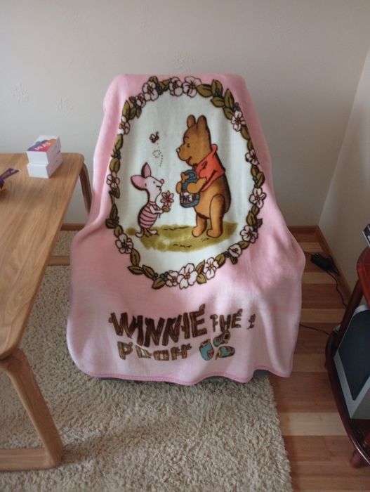 Koc  140 x100 Kubuś Puchatek