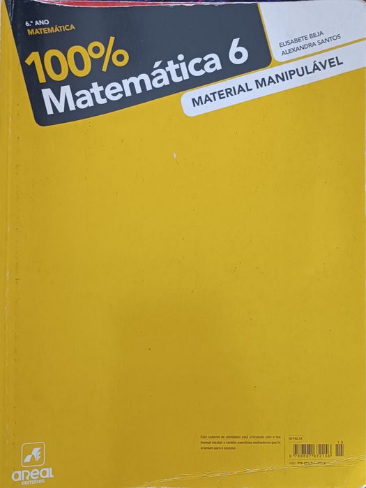 Caderno Atividades Matemática 6º ano 100% Matemática - Areal Editores