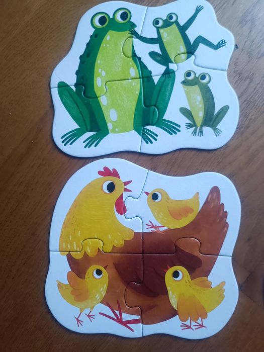 Czuczu moje pierwsze puzzle zwierzeta