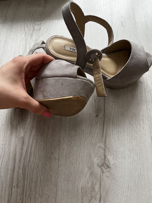 Buty na obcasie sandały damskie rozm 38