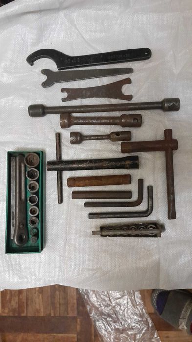 Ключи гаечные торцевые набор торцевых головок СССР торцевых насадок