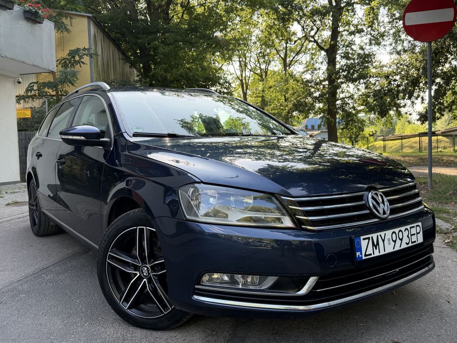 VW Passat B7 2.0 TDI 170KM 6 BIEGÓW 2011R El Klapa Alu17 Navi PDC Tempomat