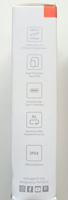 Карт рідер PgyTech USB 3.2 10Gbps