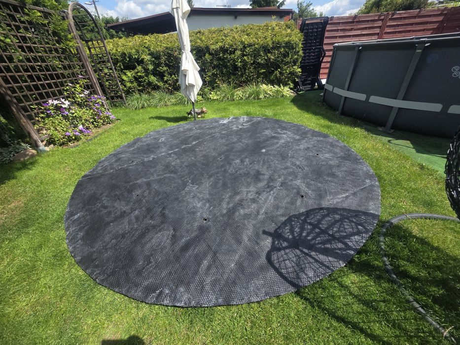 Pokrywa solarna czarna na basen