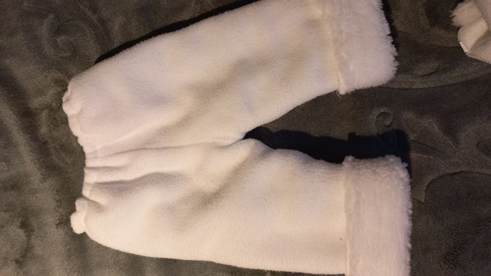 Ubranko do chrztu zimowe dla chłopca