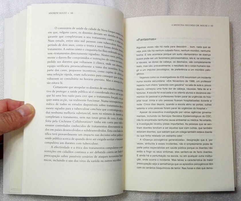 Livro A Medicina Segundo o Dr. House