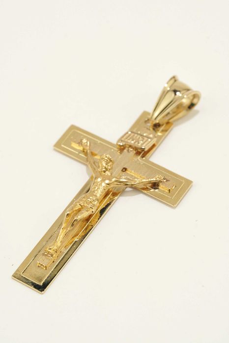 Złote krzyżyk 14K 4.00g