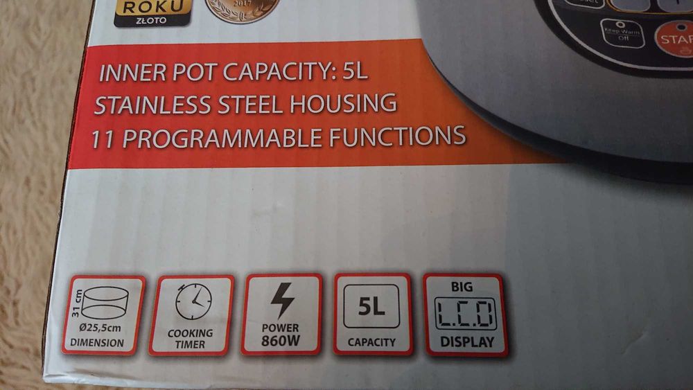 Multicooker Esperanza . Nowy