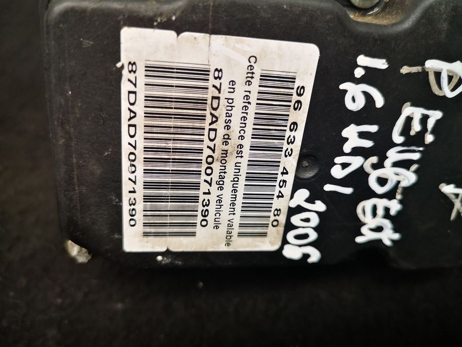 Bomba ABS Peugeot 307 1.6hdi 2006- EPC
