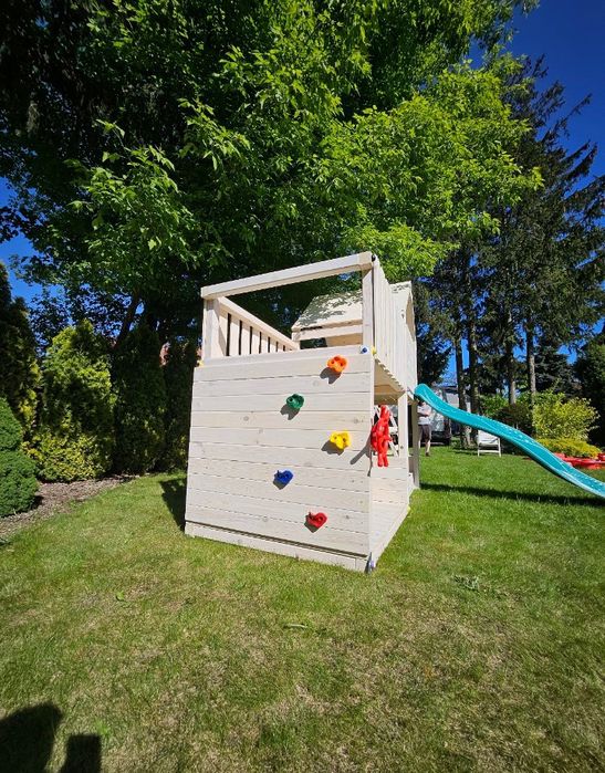 Plac zabaw , małpi gaj , drewniany , wyprzedaż 2025