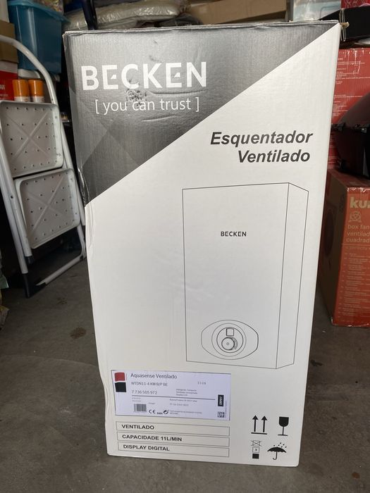 Esquentador ventilado Becken Aquasense