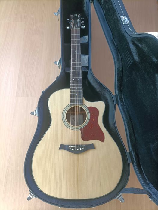 Guitarra Eletro acústica Harley Benton Custom Line CLG-48CE e Estojo