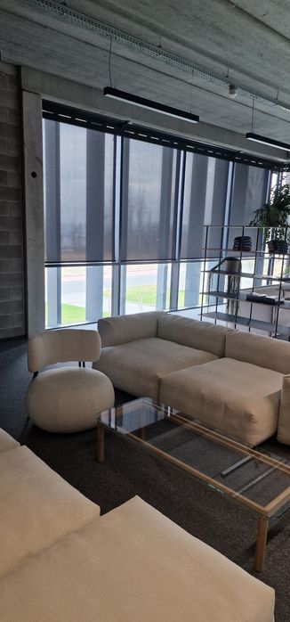 Rolety wolnowiszące screen  do dużych okien  , robione pod wymiar