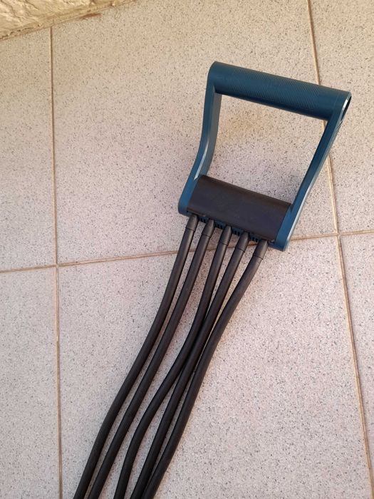 Corength Elástico Extensor de Musculação, Ajustável de 5 a 25 kg