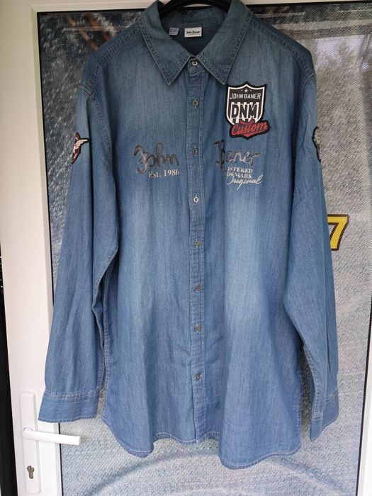 Koszula męska jeans nowa