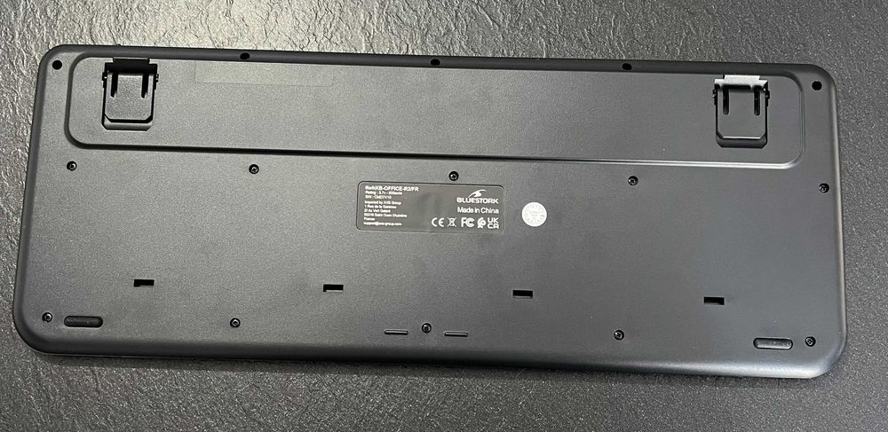 Klawiatura bezprzewodowa Bluestork Office R2 Bluetooth AZERTY FR czarna