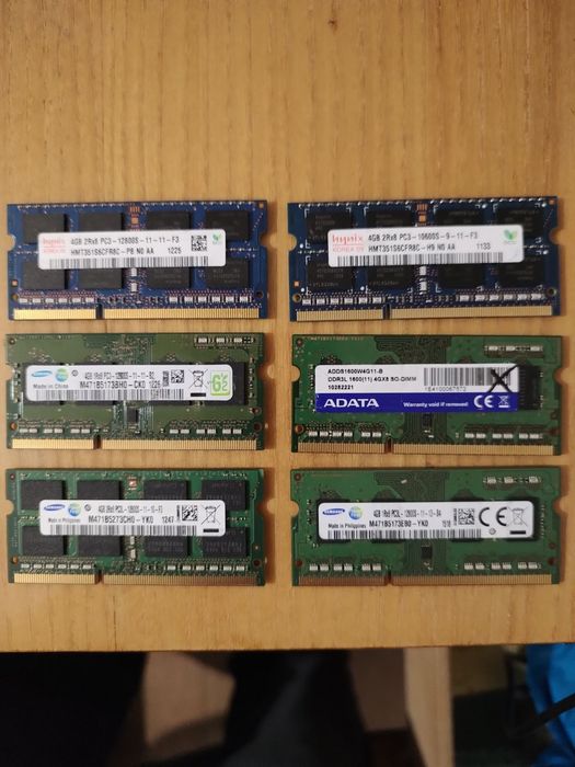 DDR3 на 2 та 4 Гб Озу оперативна пам'ять для ноутбука ГУРТ