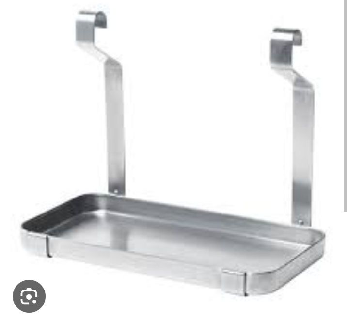 Conjunto prateleira/ barra/ frascos especiarias Ikea