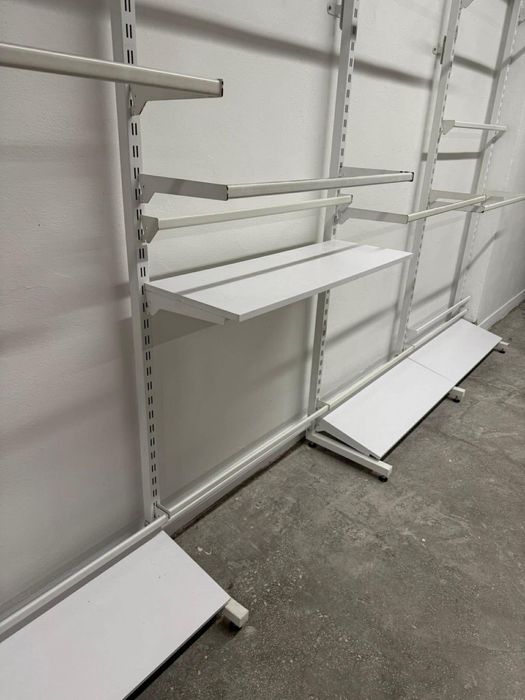 Meble do sklepu półki modułowe z likwidacji