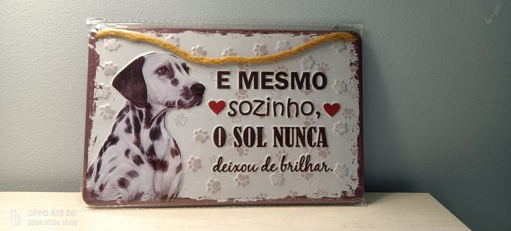 Placa Decorativa em metal64551844919938121