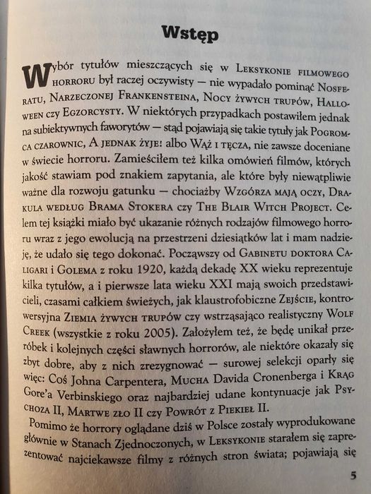 Leksykon filmowego horroru - Bartłomiej Paszylk
