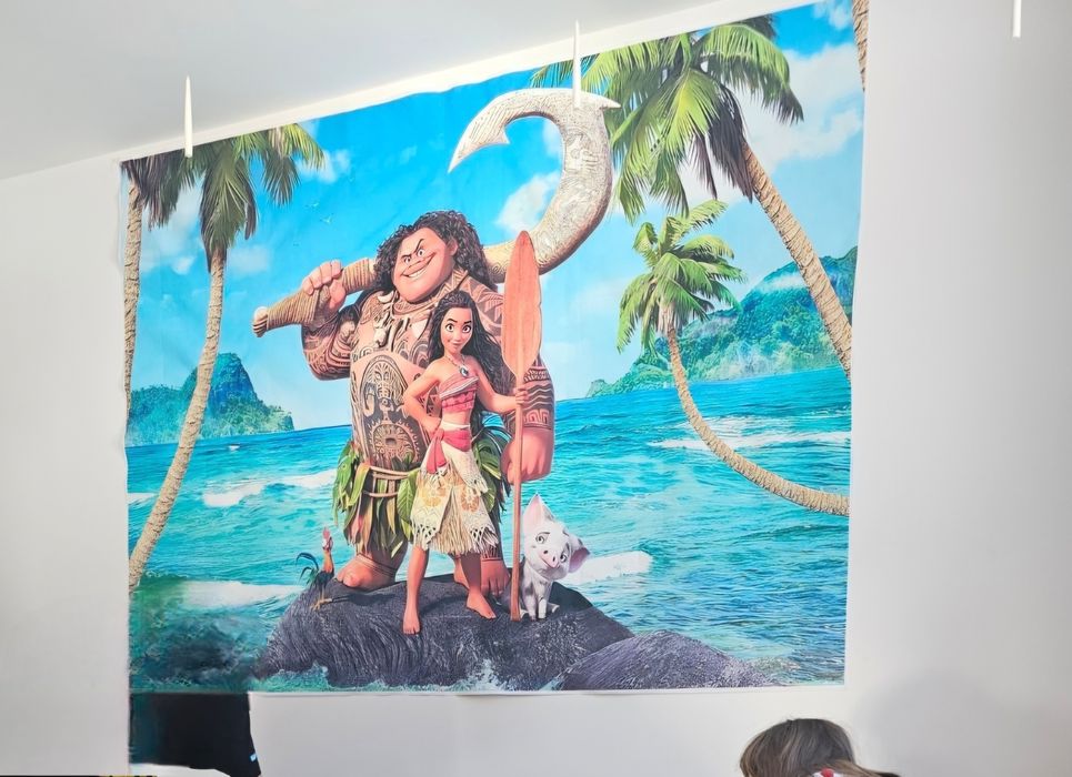 Duży plakat materiałowy Vaiana Moana 150cm x 200cm